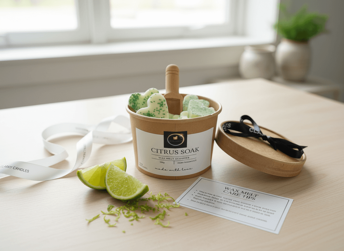 Wax Melt Scoopies - Citrus Soak - 120g | Fresh Energizing Citrus | £5.95