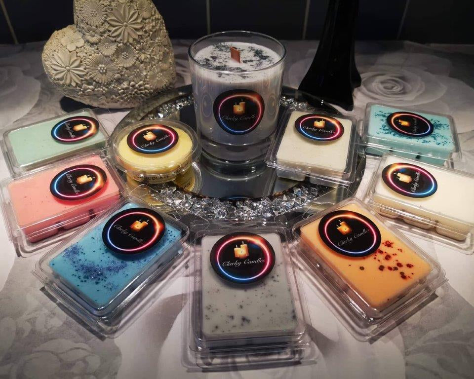 Clarky Candles Display Logo