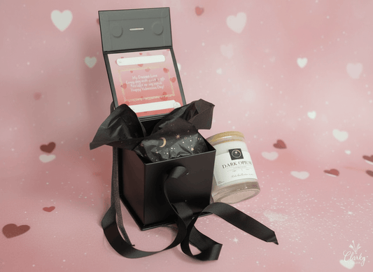 Dark Opium | Luxury Valentine’s Scented Candle | With Valentine's Gift Message