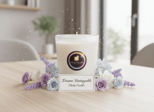 Dreams Unstoppable Scented Soy Wax Candle | Empowering Inspirational Fragrance | £9.95