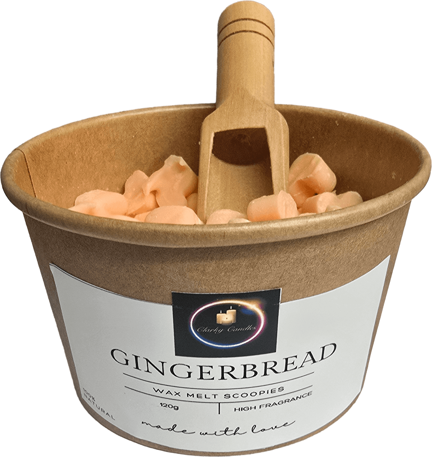 Wax Melt Scoopies - Gingerbread | 120g Soy Wax | £5.95