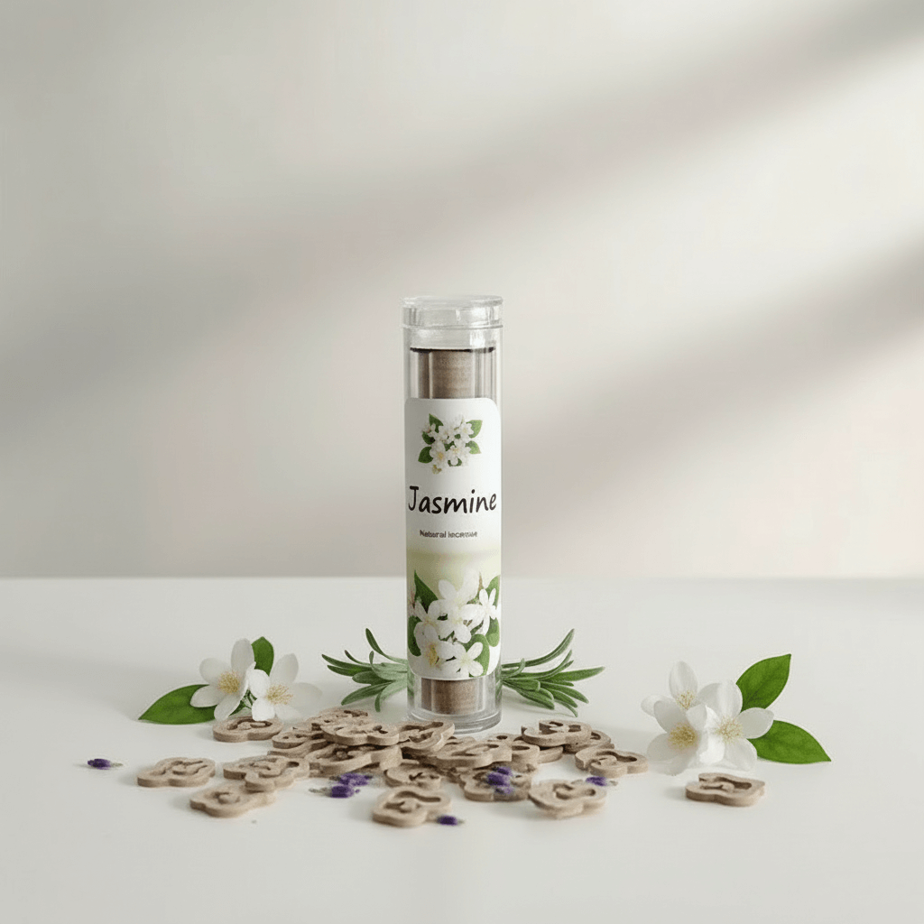 Jasmine x40 Wooden Aromatherapy Incense Sticks | Rich White Floral Scent | £3.95 | Clarky Candles