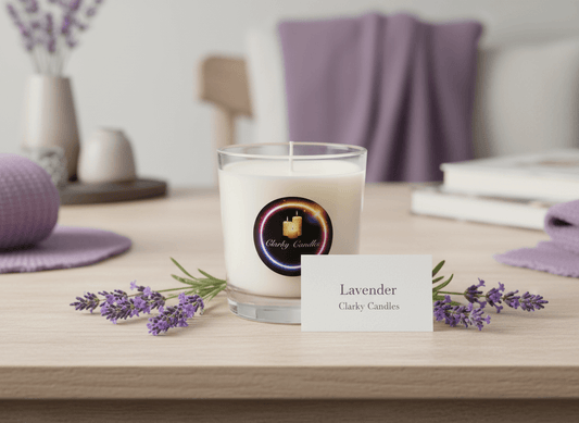 Lavender Scented Soy Wax Candle | Calming Fragrance for Relaxation | £9.95