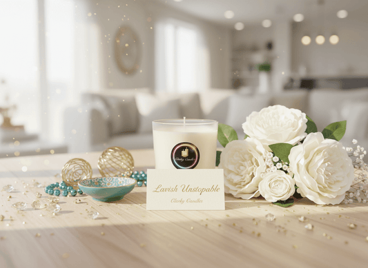 Lavish Unstoppable Scented Soy Wax Candle | Luxurious Opulent Fragrance | £9.95