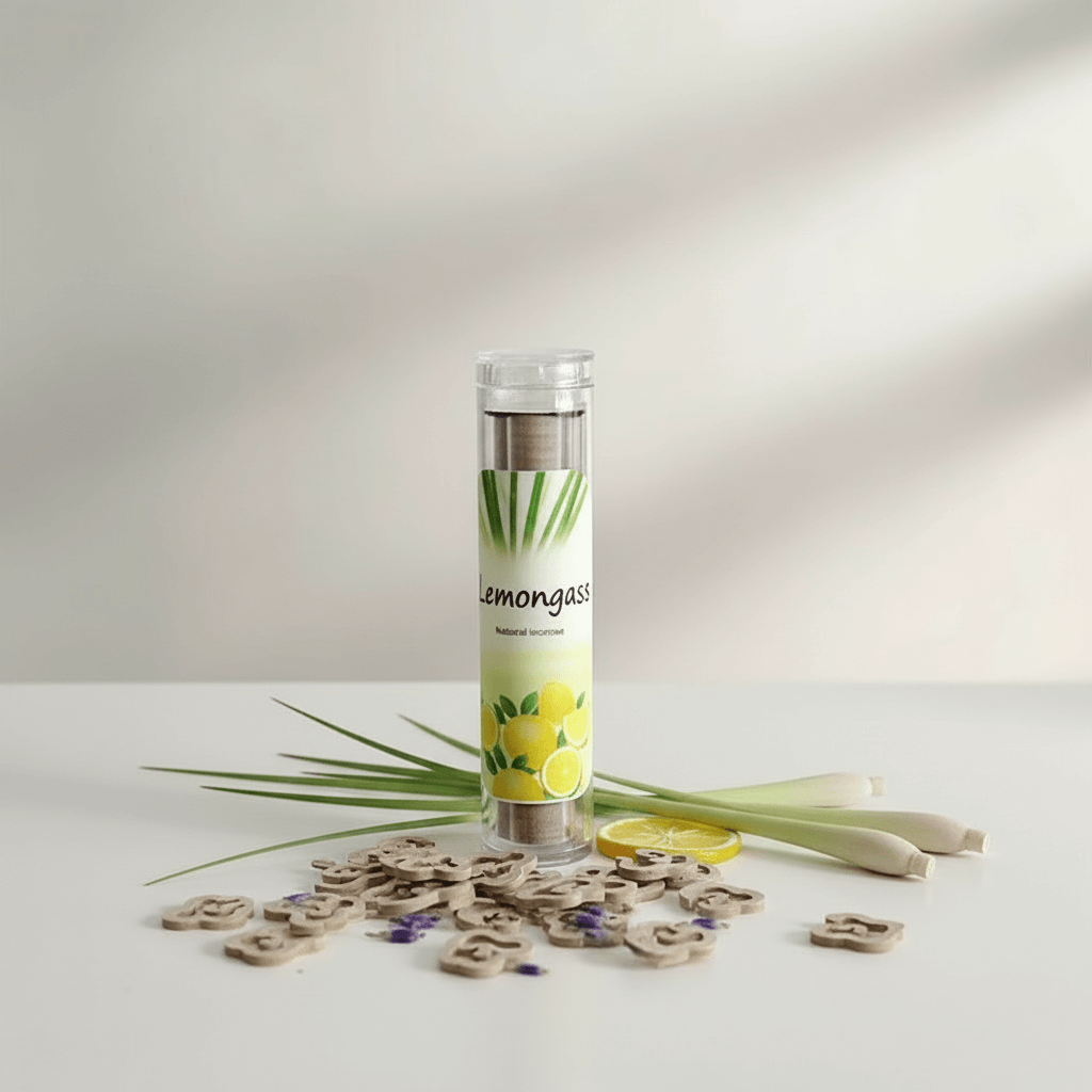 Lemon Grass x40 Wooden Aromatherapy Incense Sticks | Fresh Citrus Herbal Scent | £3.95| Clarky Candles