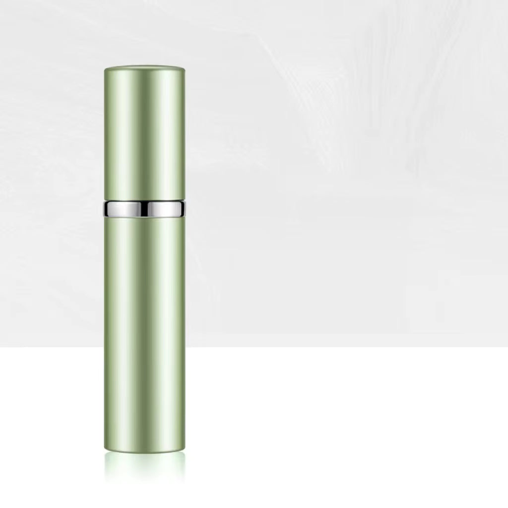 5ml Portable Perfume Bottle - Light Green | Refillable Travel Atomizer | £5.95 | Clarky Candles