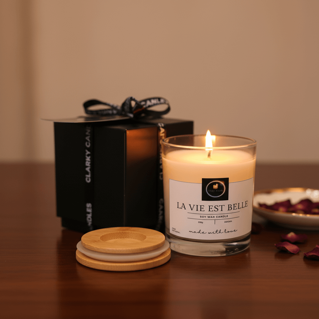 La Vie Est Belle Luxury Candle | Lancôme Dupe | Gift-Wrapped | £17.95
