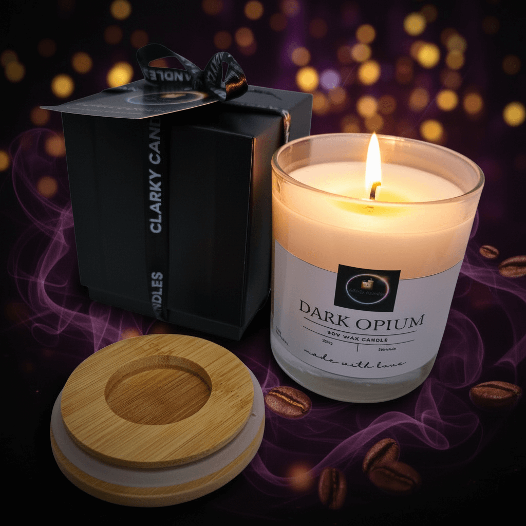 Dark Opium Luxury Candle | Dark Mystery | Gift-Wrapped | £17.95