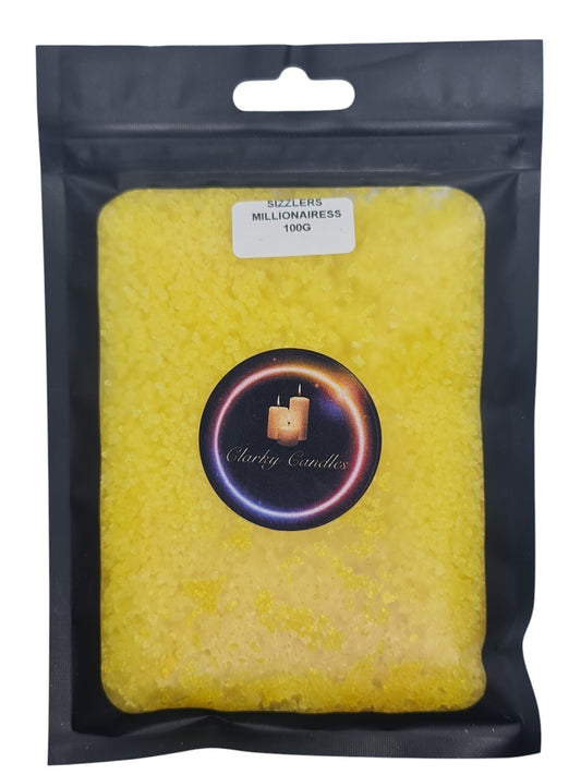 Millionairess Scented Sizzlers 100g - Premium Simmering Granules | £3.50 | Clarky Candles