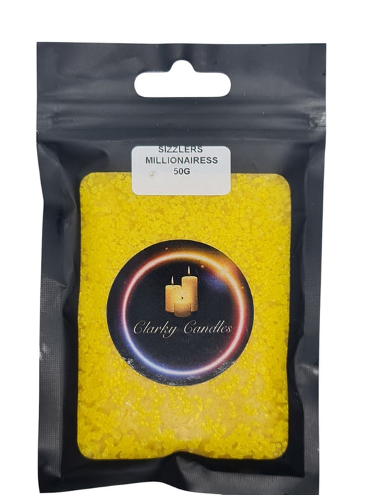Millionairess Scented Sizzlers 50g - Premium Simmering Granules | £2.50 | Clarky Candles