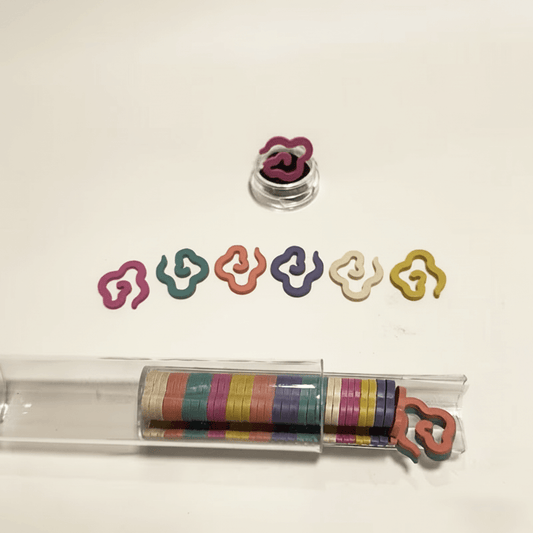 Mixed Flavour Incense Sticks (42 Pcs) assorted colorful shapes displayed in a transparent tube.