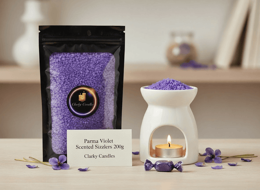 Parma Violet Scented Sizzlers 200g | Simmering Granules | £4.50