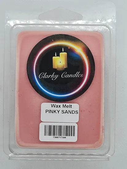 Pinky Sands - Wax Melt | Tropical Beach Paradise Fragrance | £2.20 | Clarky Candles