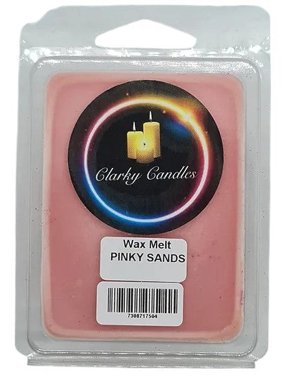 Pinky Sands - Wax Melt | Tropical Beach Paradise Fragrance | £2.20 | Clarky Candles