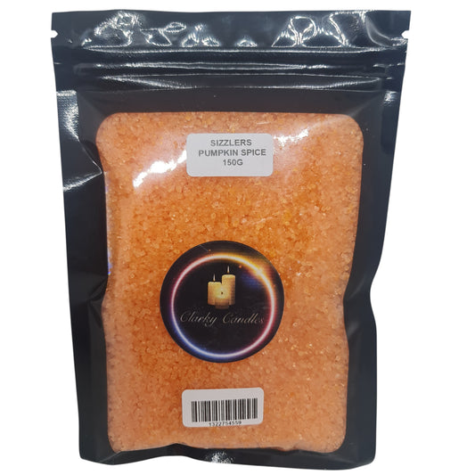 Pumpkin Spice Scented Sizzlers 150g - Premium Simmering Granules | £5.00 | Clarky Candles
