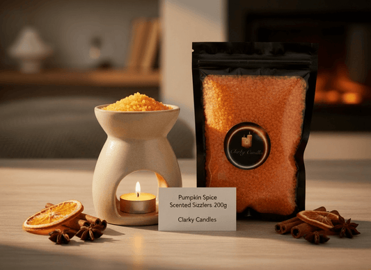 Pumpkin Spice Scented Sizzlers 200g | Simmering Granules | £4.50
