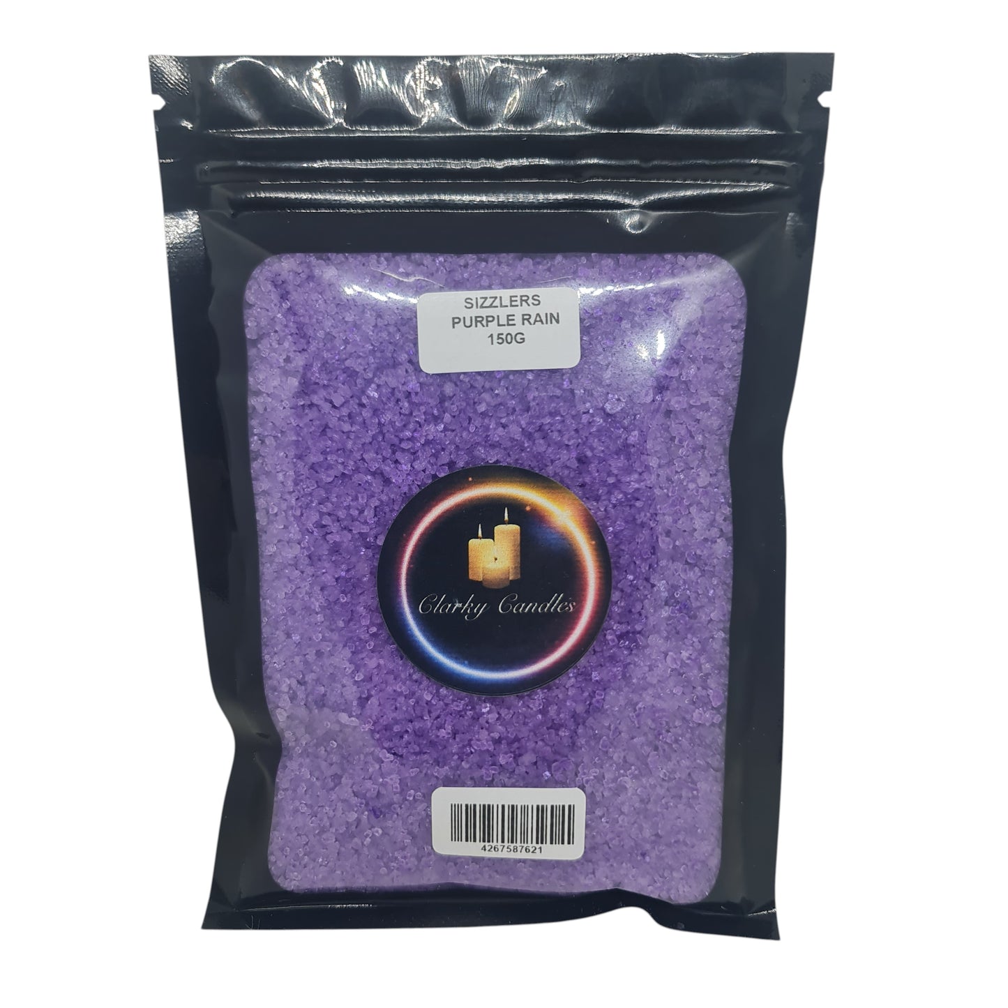 Purple Rain Scented Sizzlers 150g Collection - Premium Salt Crystal Fragrances | £5.00 | Clarky Candles