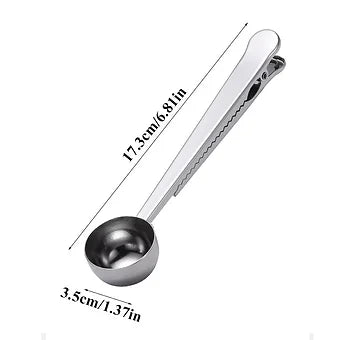 Clip Measuring Spoon - Silver | Precision Kitchen Tool | £4.95 | Clarky Candles
