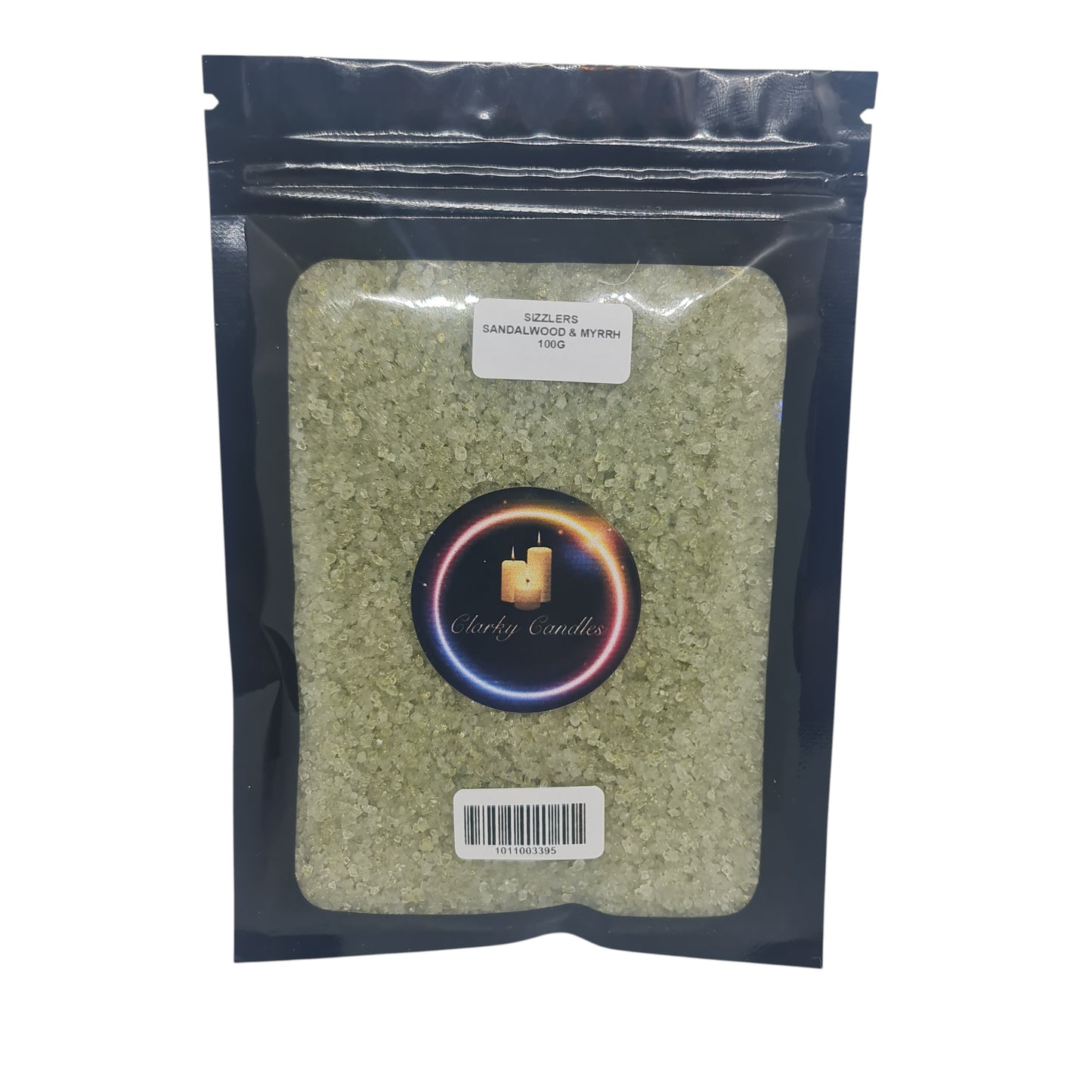 Sandalwood & Myrrh Scented Sizzlers 100g - Premium Simmering Granules | £3.50 | Clarky Candles