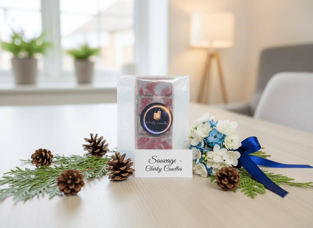 Sauvage Wax Melt Snap Bar | Bold Masculine Adventure | £2.20 | Clarky Candles