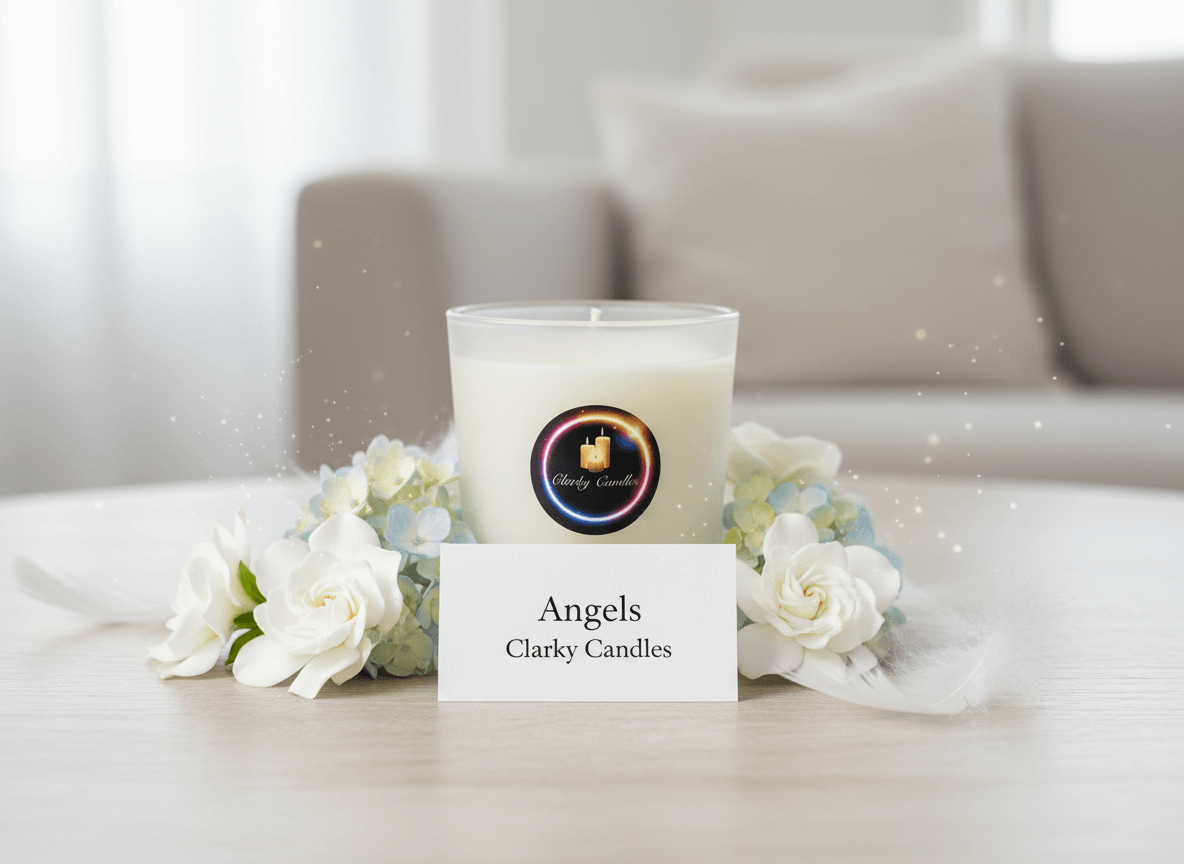 Angels Scented Soy Wax Candle | Divine Spiritual Fragrance | £9.95