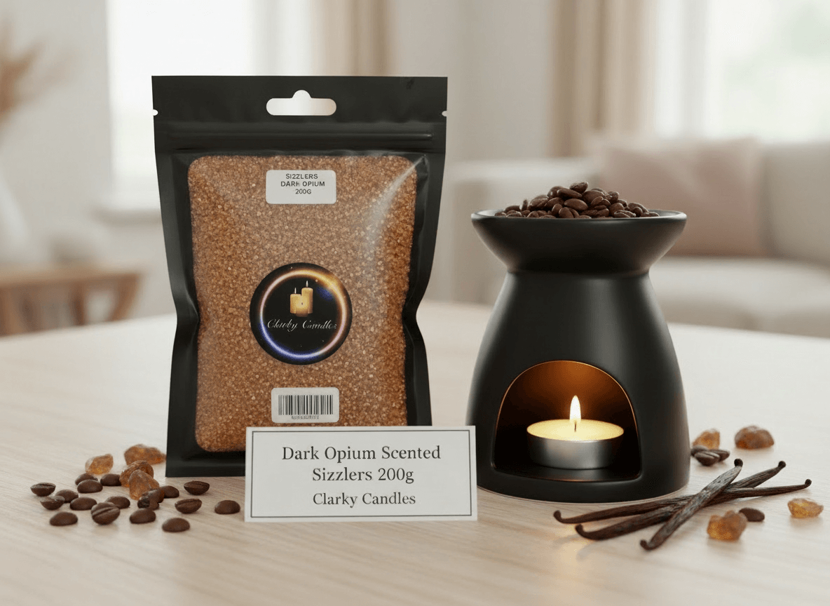 Dark Opium Scented Sizzlers 200g | Simmering Granules | £4.50