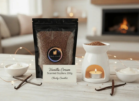Vanilla Cream Scented Sizzlers (Simmering Granules) – 200g My Store