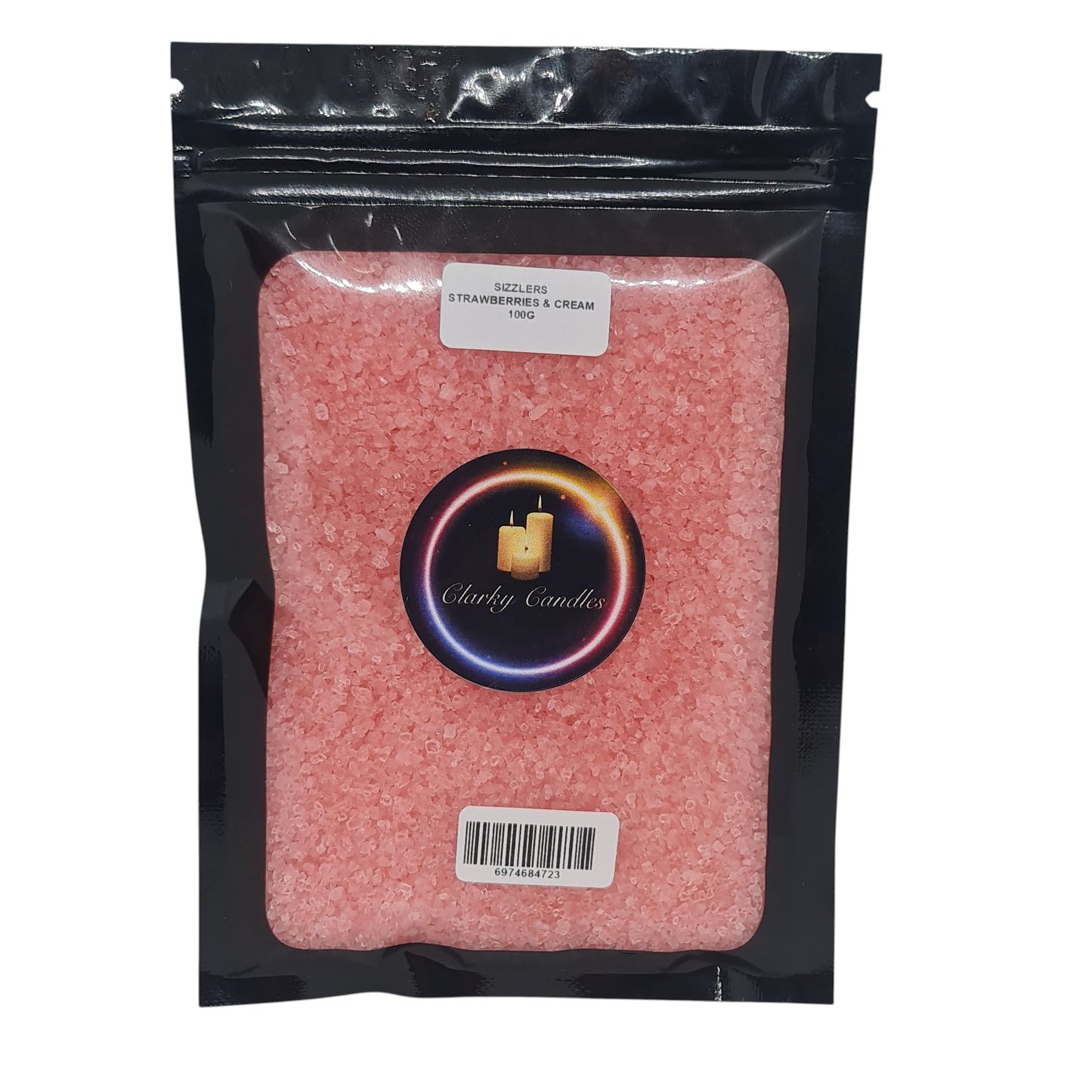 Strawberries & Cream Scented Sizzlers 100g - Premium Simmering Granules | £3.50 | Clarky Candles