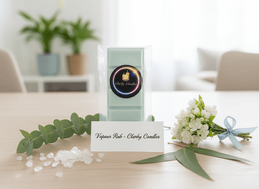 Vapour Rub Wax Melt Snap Bar | Therapeutic Wellness Relief | £2.20 | Clarky Candles