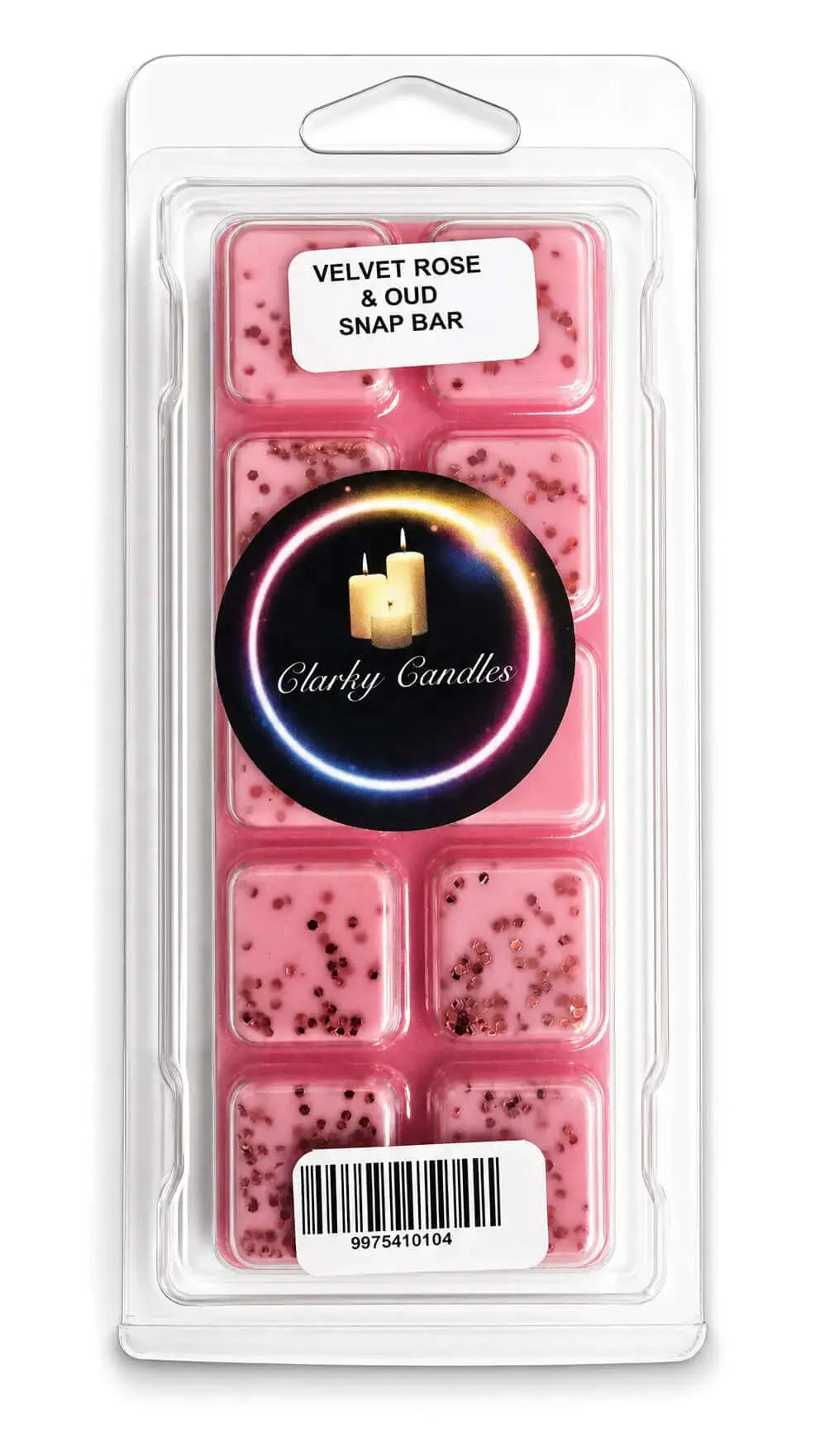 Velvet Rose & Oud Wax Melt Snap Bar 50g CLARKY CANDLES