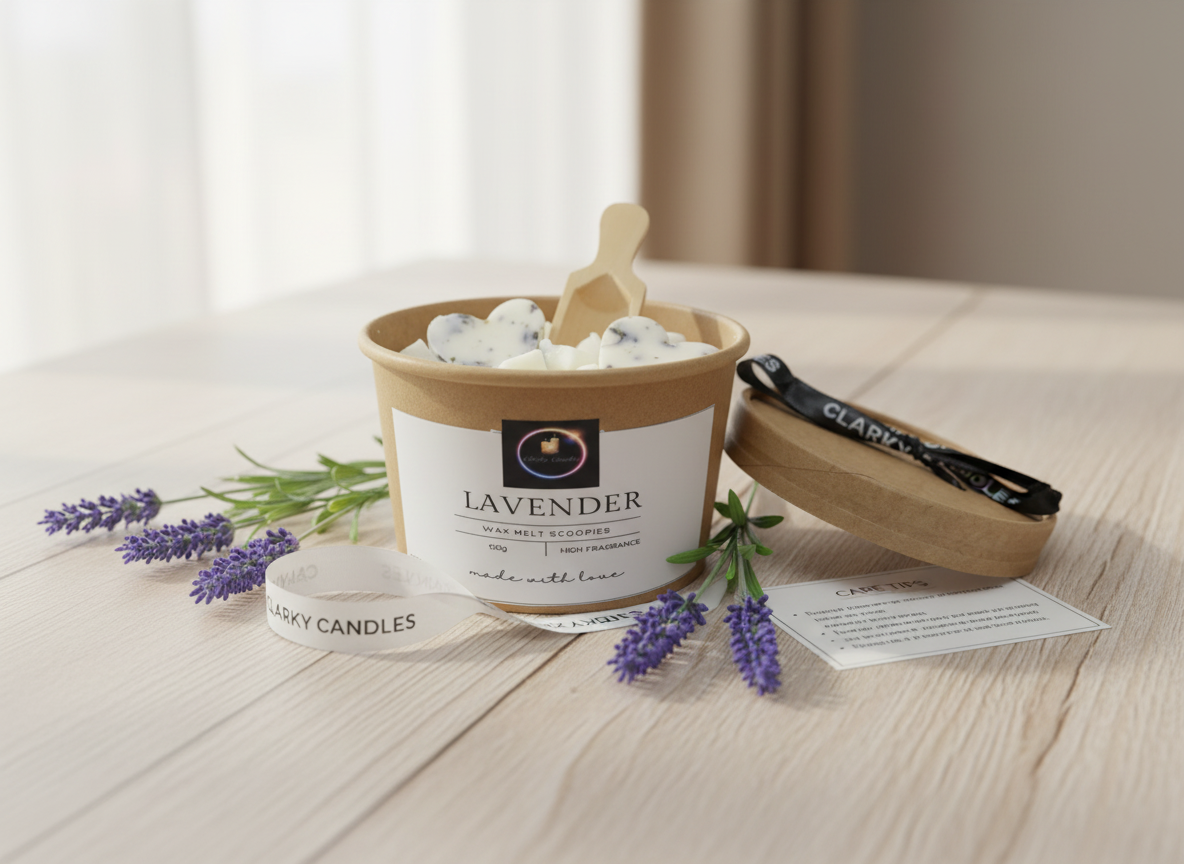 Wax Melt Scoopies - Lavender - 120g | Pure Relaxation & Calm | £5.95