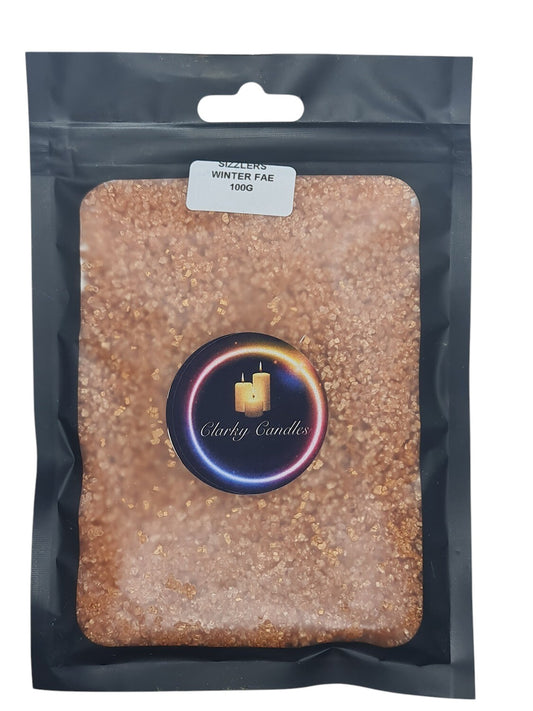 Winter Fae Scented Sizzlers 100g - Premium Simmering Granules | £3.50 | Clarky Candles