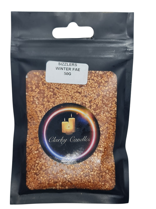 Winter Fae Scented Sizzlers 50g - Premium Simmering Granules | £2.50 | Clarky Candles