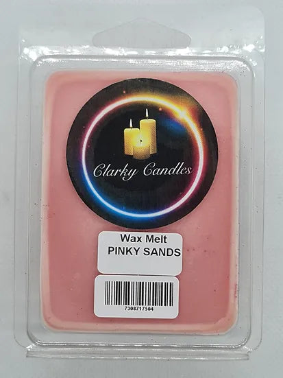Pinky Sands - Wax Melt | Tropical Beach Paradise Fragrance | £2.20 | Clarky Candles